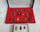 Antique Native American Arrowheads/beads Pointers Artifacts Over 21+pc - $351.45