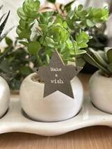 East of India little keepsake star sign- Make a Wish - $26.52 MXN East of India little keepsake star sign- Make a Wish - $26.52 MXN