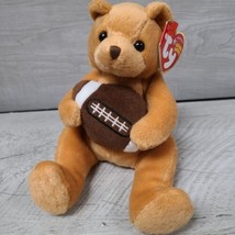 TY Beanie Baby BLITZ the Football Bear 2005 Stuffed Animal Toy Plush NWT  - £6.29 GBP