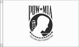 Pow Mia Flag White - 3x5 Ft - £15.68 GBP