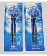 Genuine Sensa Stylist Gel Ballpoint Pen Blue 2-Pack Gel Refill Lot of 2 - £19.73 GBP