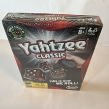 Yahtzee Classic by Hasbro Gaming 2012 Black Red Edition Toy Game NEW SEALED - £17.88 GBP