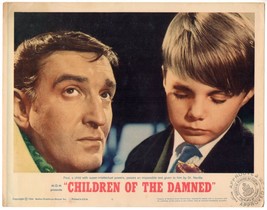 *CHILDREN OF THE DAMNED (1964) Dr. Neville Tests Super-Intellectual Powe... - $65.00