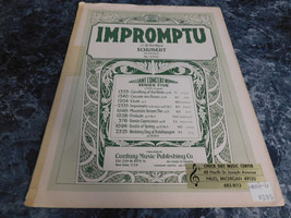 Impromptu in BB Major Op 142 No 3 - $2.80 CAD