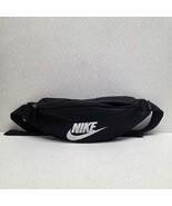 Nike Heritage Black Fanny Pack Hip Waist Pack Belt Crossbody Bag 2 Zip - $323.42 MXN