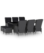  Outdoor Dining Set Dark Grey - $36,562.05 MXN