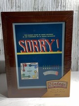 Sorry Vintage Game Collection in Wood Box New Sealed 2016 Parker Brothers Hasbro - $72.74