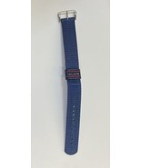 Tec One 20mm Sport Fabric Navy Blue Sport Bands Watch Band - £7.24 GBP