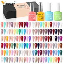 Venalisa 12pcs/lot UV GEL Nail Polish Kit 240 Colors French Nails Glitte... - $45.99+