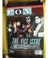 Kiss Poster P.O.V. Magazine Cover The Vice Issue Band Shot - $90.83