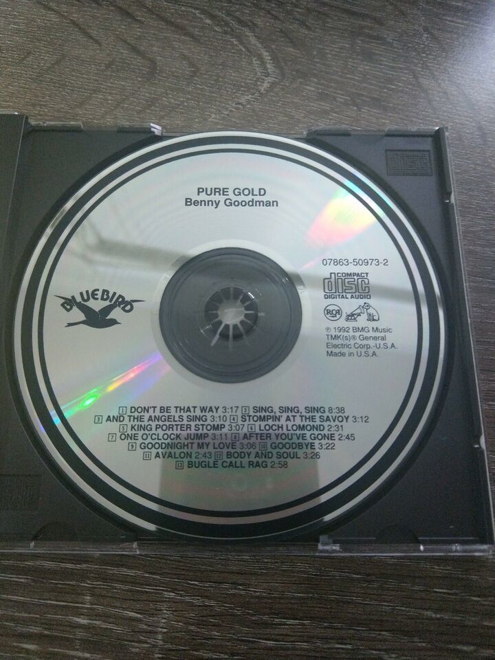 Pure Gold by Benny Goodman (CD, May-1992, Bluebird RCA (USA)) SHIPSN24 Item image 5