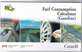 Fuel Consumption Calculator Gasoline Natural Resources Canada 2004 - $3.46