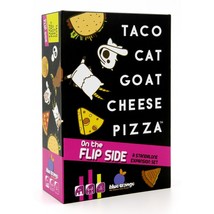 Taco Cat Goat Cheese Pizza on the Flip Side Card Game - £25.43 GBP