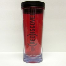 STARBUCKS COFFEE COMPANY 2009 (RED)ISCOVER PLASTIC COFFEE TUMBLER 16 oz LID - $15.06