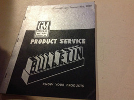 1950 GM Buick Cadillac Chevrolet Pontiac Bulletins Manual OEM RARE JAN 31TH - $59.66