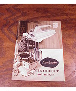 Sunbeam Mixmaster Hand Mixer Manual  Booklet with instructions and recipes - £5.53 GBP