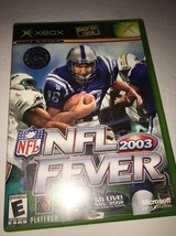Nfl Fever 2003 Xbox-TESTED-COLLECTIBLE VINTAGE-FAST Ship N 24 HOURS-AWESOME Game - £9.40 GBP