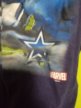 Marvel Ironman Dallas Cowboys Graphic Tee Shirt Blue Mens XL NFL Tont Stark - £16.64 GBP