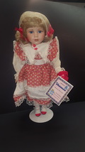 1998 Vanessa Ricardi Porcelain Doll in Original Packaging - £11.78 GBP