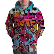 Abstract graffiti hipster triippy Pullover sweater hoodie Streetwear - £37.75 GBP+