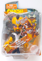 Crash Bandicoot Dr Neo w/ Ukauka Mask 5&quot; Action Figure Wave 1 - £17.20 GBP