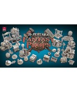 3D Printed STL Miniatures Fantasy Props Seta 28 - 32mm War Gaming D&amp;D - €59,37 EUR+