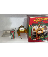 Enesco Garfield Light-Up Holiday Stocking Hanger 1978 with box - £35.39 GBP
