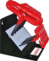 Eklind Tool Cush Grip Hex T-Key Set-10pc. Inch w/Stand 6&quot; Arm - €45,33 EUR