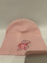 NCAA Kansas Jayhawks Non Cuffed Pink Beanie Winter Hat - £11.00 GBP