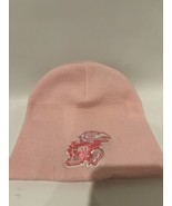 NCAA Kansas Jayhawks Non Cuffed Pink Beanie Winter Hat - £10.51 GBP