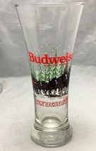 Budweiser king of beer 1992 Anheuser-Busch 7&quot; Beer Glass Clydesdale Horse&#39;s - $7.40