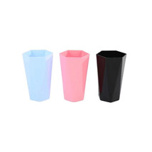 ZITREOXN Cups, Soft and Durable set of 4 Reusable Drinking Glasses Bathroom Cup image 2