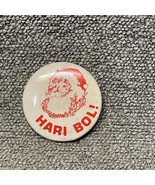Hari Bol! Santa Claus Vintage Lapel Pin Hari Bol Haribol Paulich Spec Bu... - $9.89