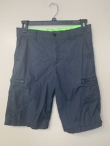 Urban Pipeline Superflex Cargo Shorts Black Boys Size 20 11” Inseam - £11.35 GBP