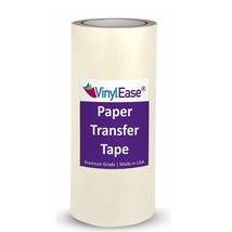 12Inch X 100 Feet Roll Of Paper Transfer Tape With A Medium To High Tack Layflat - £37.95 GBP