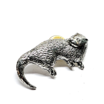 Otter Pin Badge Brooch Nature Pewter Badge Transformation Hope Lapel Unisex - £6.68 GBP