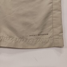 Columbia AL8198 Women's 2 Beige Hiking Polyester Capri Pants Cargo Shorts 30×17 image 5