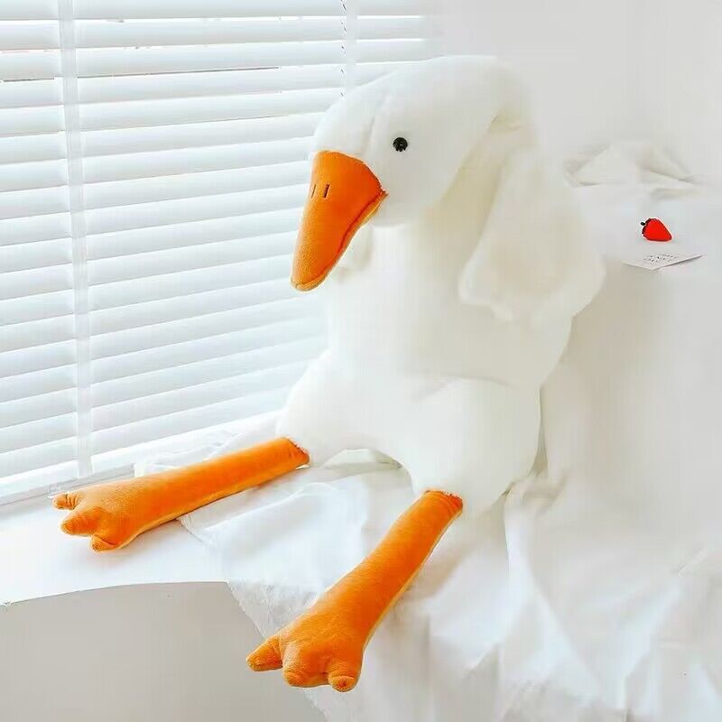 Cute Big White Geese Pillow Plush Toy - $21.49+