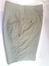 O’Neill Hybrid Mens 36 Shorts Army Green Flat Front Zip Button Drawstrin... - $23.70