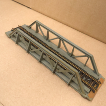 Vtg TYCO HO Scale 9in Truss Girder Bridge Model Railroad Scenary Diorama - $15.00