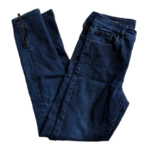 Lucky Brand Dark Wash Mid Rise Bridgette Skinny Blue Jeans Size 2 Waist 25.5 In - £26.20 GBP