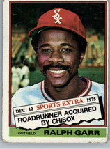 1976 Topps Traded 410T Ralph Garr  PR Chicago White Sox - £0.79 GBP