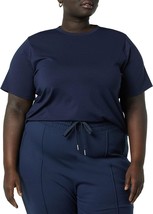 Amazon Women&#39;s Navy Blue Perfect Short-Sleeve T-Shirt - Plus Size: 4X - £10.05 GBP