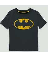 DC Comics Batman Toddler Size 5T Short Sleeve Graphic T-Shirt Black - $12.29 CAD