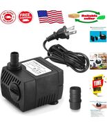90 GPH Mini Submersible Fountain Pump - Whisper Quiet for Aquariums &amp; Fo... - $23.90 CAD