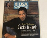 January 1998 USA Weekend Magazine Denzel Washington - $4.94