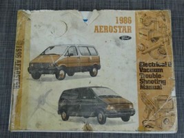 1986 Ford Aerostar Electrical &amp; Vacuum Trouble shooting Manual - $7.78