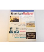 AMERICAN HERITAGE MAGAZINE APRIL 1995 46/2 ALAMO, CAPONE&#39;S CHICAGO INDIA... - $4.94