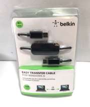 Belkin Easy Transfer Cable For Windows 8 - Sealed NIB - 8 ft 2.4 m USB 2.0 - £14.16 GBP