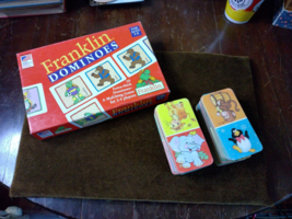 Franklin Dominoes 28 pieces w/instructions &amp; box, WPC inc. 30 loose domi... - £9.04 GBP